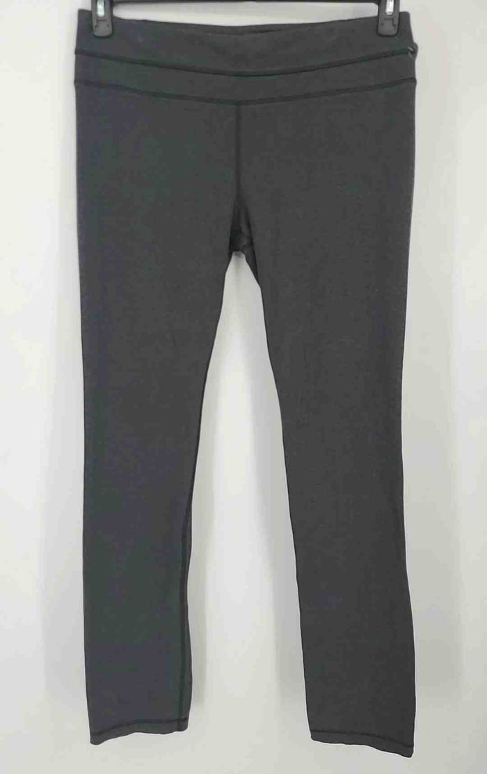 LULULEMON Gray Straight Leg Size 12  (L) Activewear Bottoms