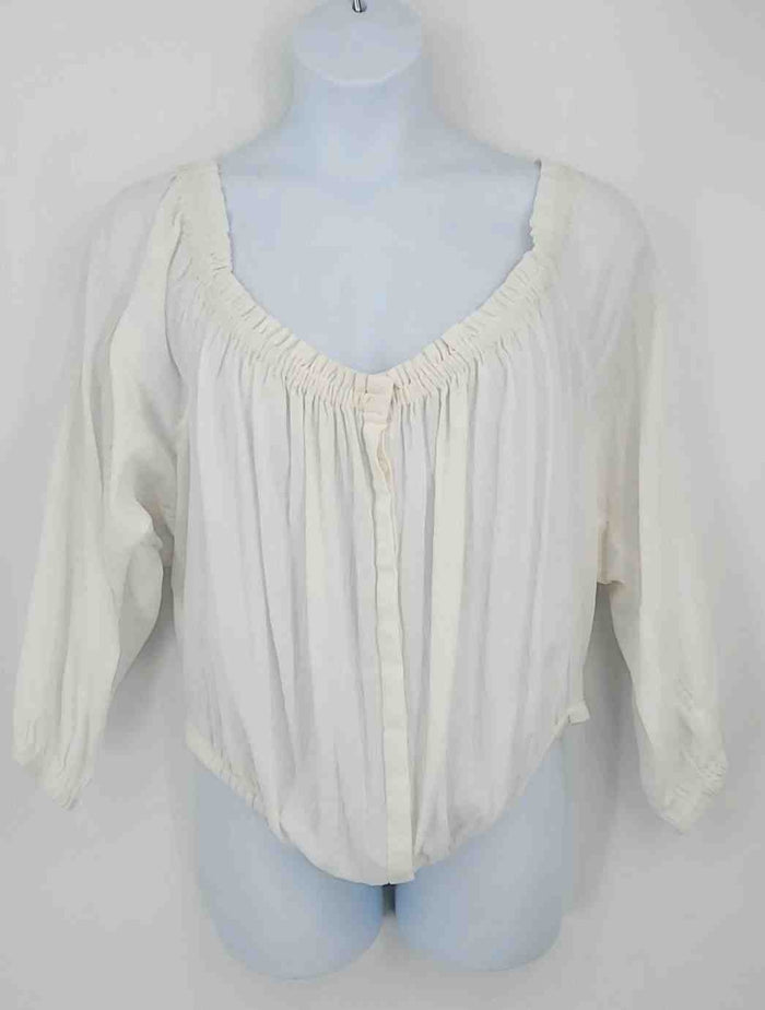 RAG & BONE Ivory White Gauze Size MEDIUM (M) Top