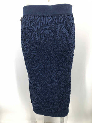 MICHAEL KORS Blue Textured Skirt & Top Size LARGE  (L) Skirt Set