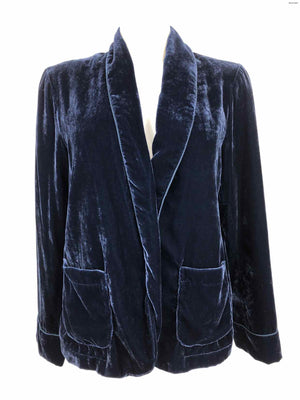 XIRENA Blue Velvet Wrap Women Size SMALL (S) Jacket