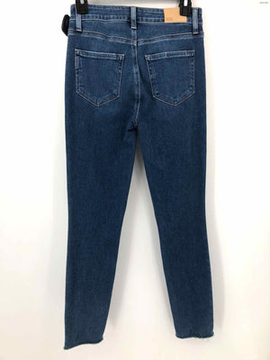 PAIGE Blue Denim Ankle Fray Size 26 (S) Jeans