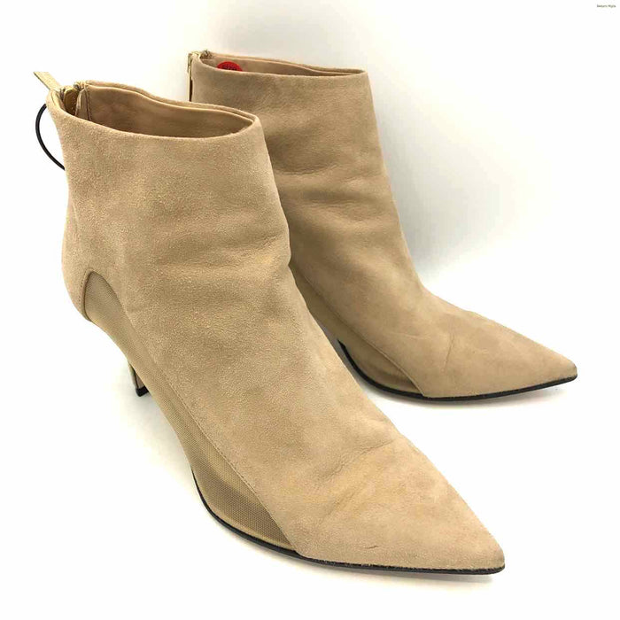 TAMARA MELLON Beige Suede Made in Italy 3"Heel Shoe Size 36.5 US: 6.5 Shoes