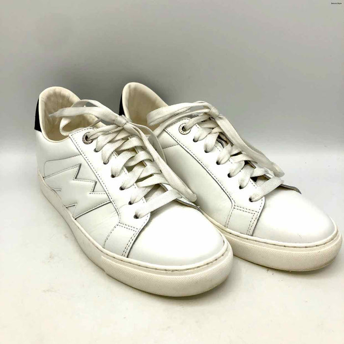 ZADIG & VOLTAIRE White Leather Sneaker Shoe Size 40 US: 9-1/2 Shoes