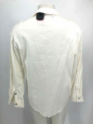 PIAZZA SEMPIONE White Half zip Collar Size SMALL (S) Top