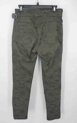 FLOG Olive Camouflage Elastic waist Size 28 (S) Pants