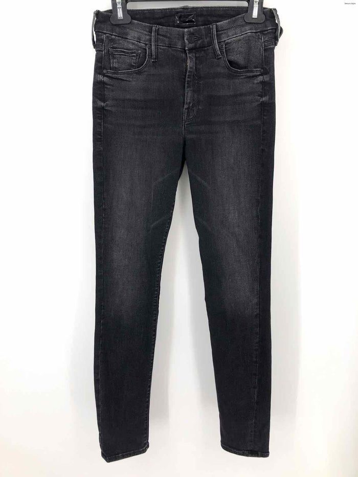 MOTHER Black Denim Skinny Size 28 (S) Jeans