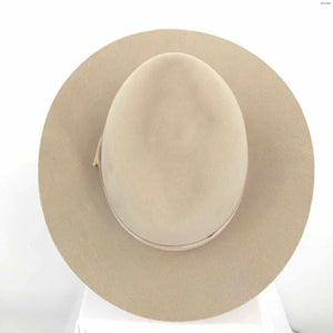 ANINE BING Beige Wool Pre Loved AS IS - Has Tag Stetson LARGE  (L) Hat