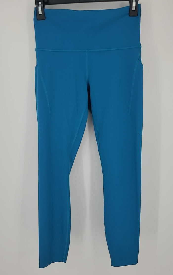 LULULEMON Turquoise Legging Size 8  (M) Activewear Bottoms