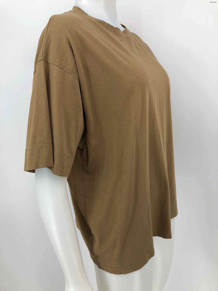 ATM Tan T-shirt Size LARGE  (L) Top