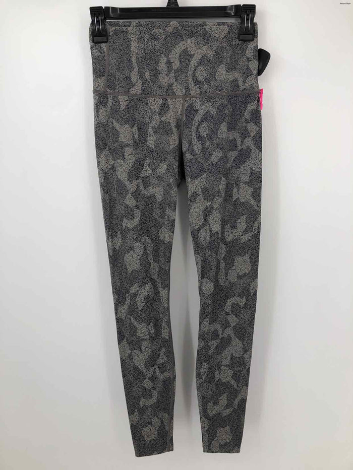 VARLEY Gray Multi Print Legging Size X-SMALL Activewear Bottoms