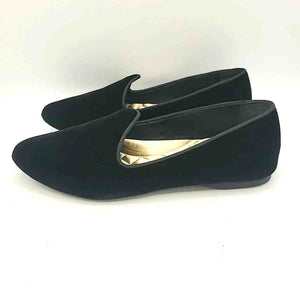 BIRDIES Black Velvet Flats Shoe Size 8-1/2 Shoes