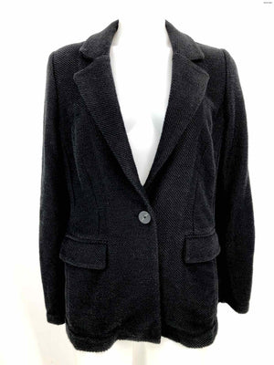 SANCTUARY Black Textured One Button Women Size SMALL (S) Jacket