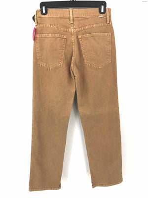 MOTHER Tan Denim Made in USA Boot Cut Size SMALL (S) Pants