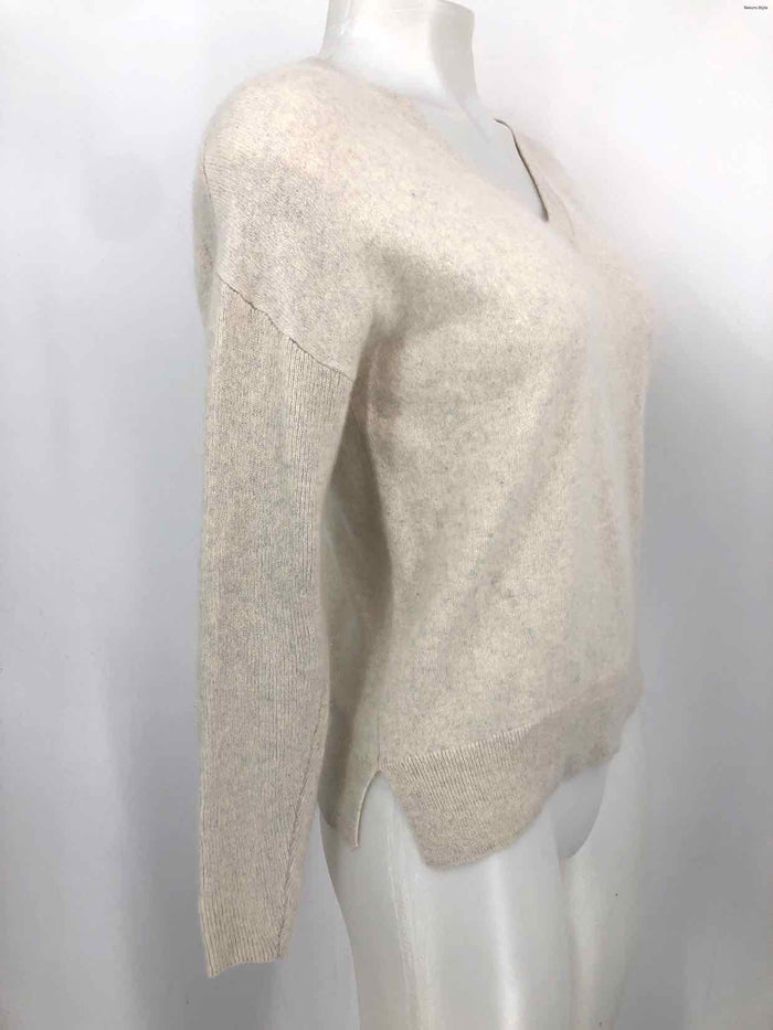 ETAM Beige Cashmere Pullover Size SMALL (S) Sweater