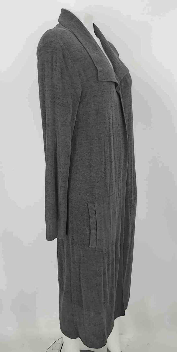 BAREFOOT DREAMS Gray Chenille Duster Size MEDIUM (M) Sweater