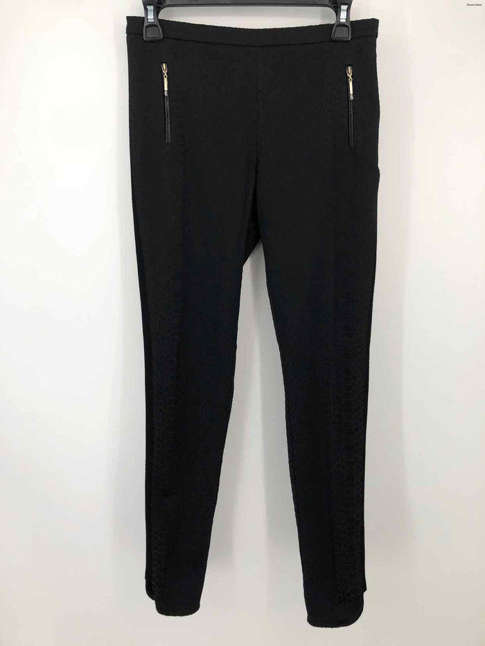 TED BAKER Black Reptile Tapered Size SMALL (S) Pants