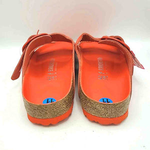 BIRKENSTOCK Red-Orange Straps Sandal Shoe Size 11 Shoes