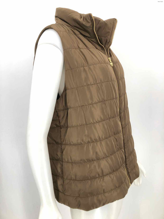 MICHAEL KORS Olive Nylon Puffer Vest Women Size 1X  (XL) Jacket