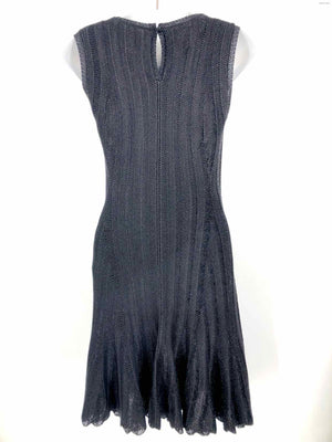 ALEXANDER McQUEEN Black Made in Italy Sparkle Tank Size X-SMALL Dress