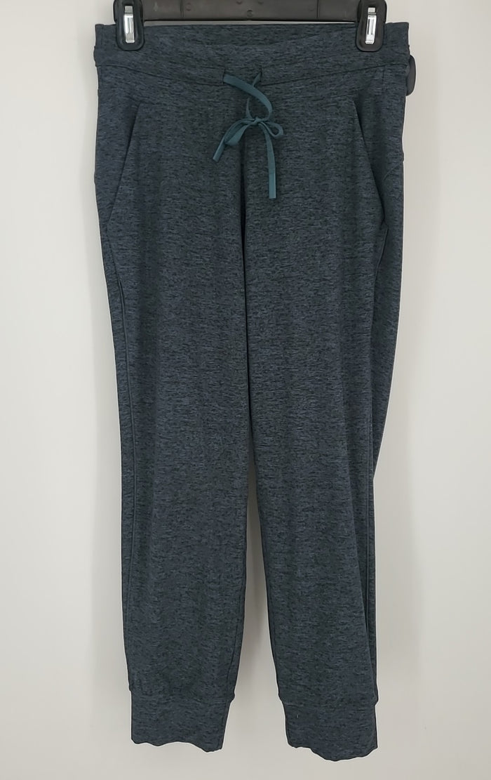 LULULEMON Teal Gray Heathered Jogger Size 4  (S) Activewear Bottoms