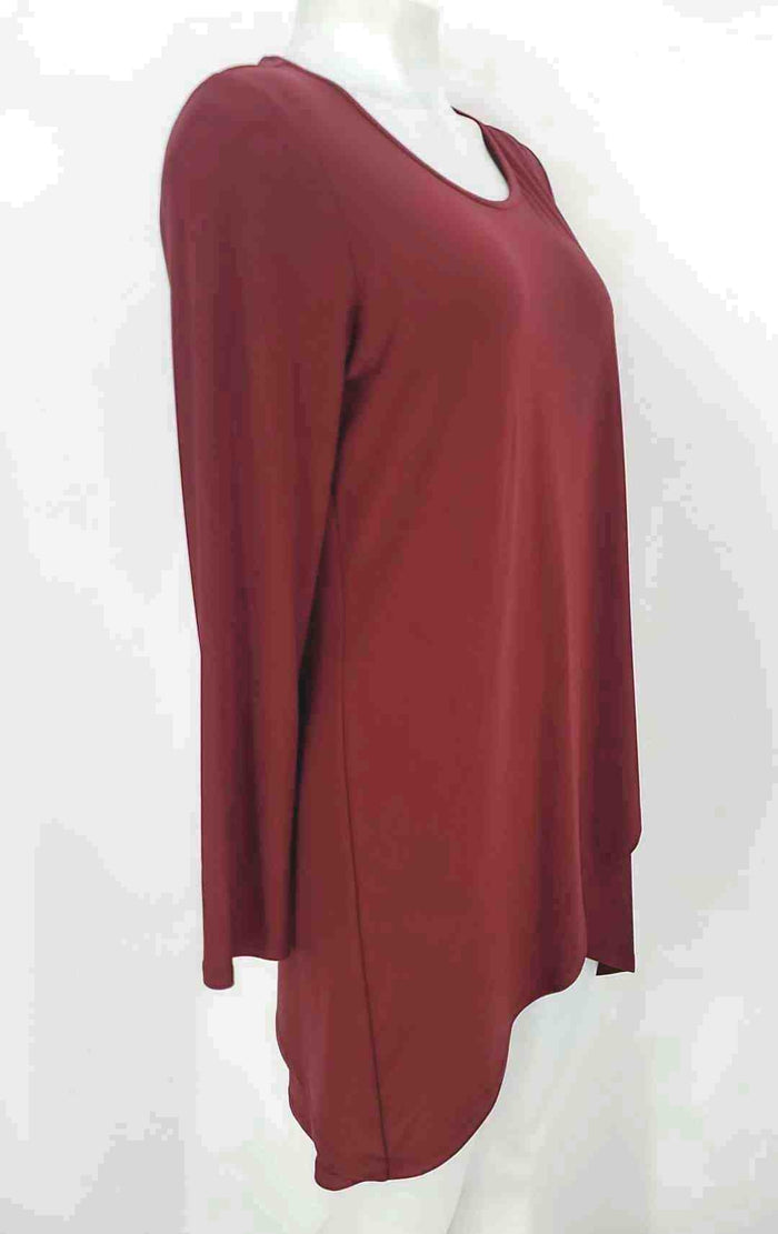 JOSEPH RIBKOFF Burgundy Longsleeve Size 10  (M) Dress