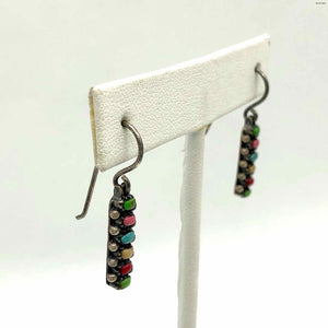 Multi-Color Sterling Silver ss Earrings