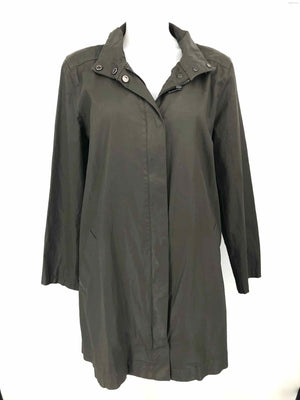 EILEEN FISHER Olive Green Rain Jacket Women Size MEDIUM (M) Jacket