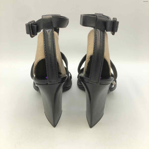 ALEXANDER WANG Black Leather 4" Heel Shoe Size 38.5 US: 8 Shoes