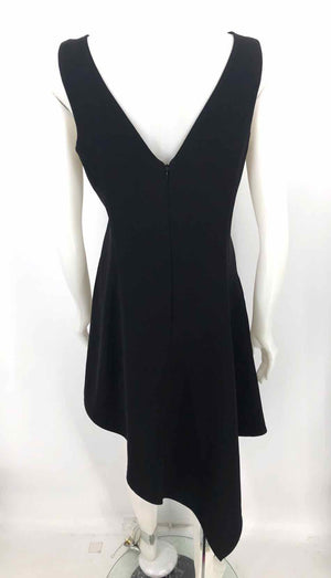 INCLAN STUDIO Black V-Neck Sleeveless Size 8  (M) Dress