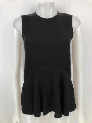 THEORY Black Silk Tank Size SMALL (S) Top