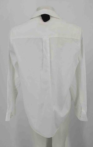 McQUEEN White Button Up Longsleeve Size MEDIUM (M) Top