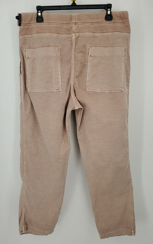 JAMES PERSE Lt Pink Straight Leg Drawstring Size LARGE  (L) Pants