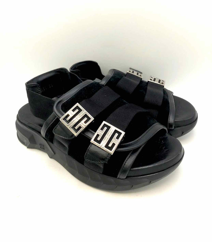 GIVENCHY Black Sandal Shoe Size 38 US: 7-1/2 Shoes