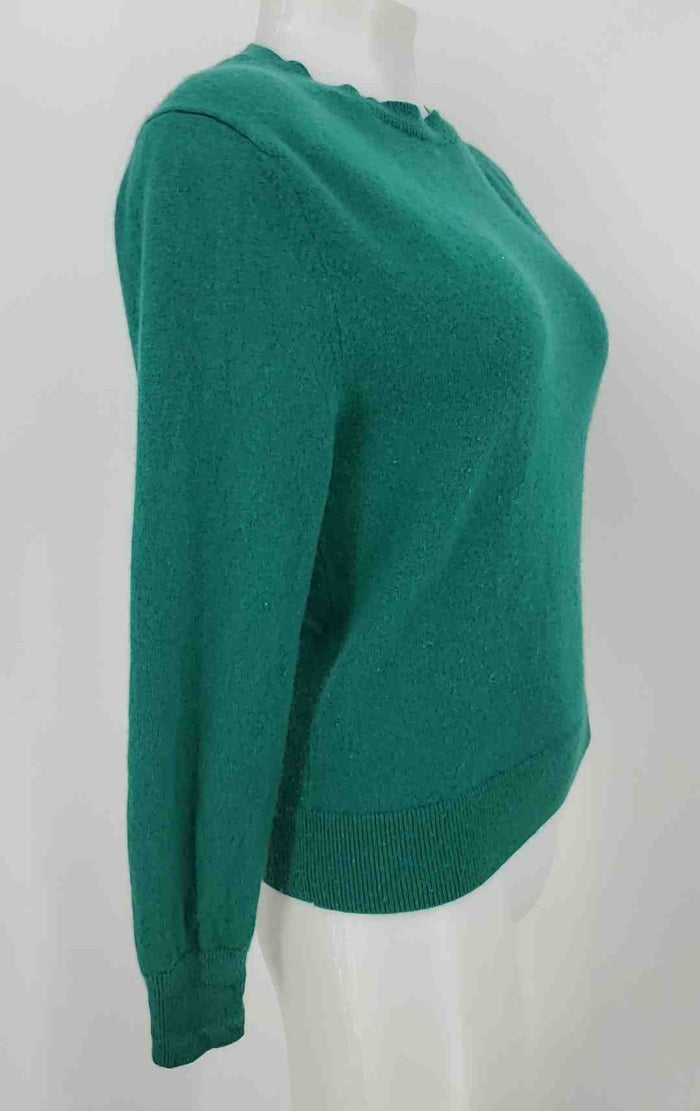 UNIQLO Green Cashmere Longsleeve Size X-SMALL Sweater