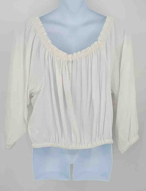 RAG & BONE Ivory White Gauze Size MEDIUM (M) Top