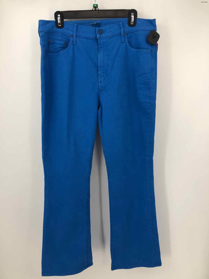 MOTHER Blue Straight Leg Size 34  (XL) Jeans