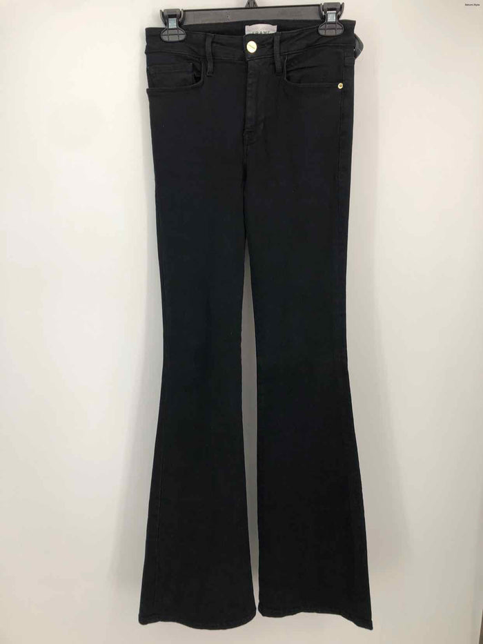 FRAME Black Flair Size 28 (S) Jeans