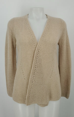 CALYPSO ST. BARTH Beige Cashmere Wrap Size SMALL (S) Sweater