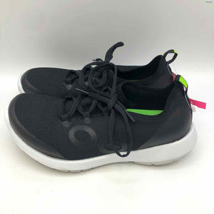 OOFOS Black White Lace up Sneaker Shoe Size 9 Shoes