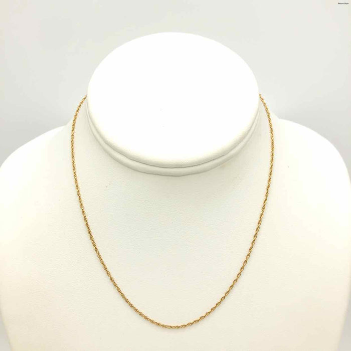 14K Gold 15" 14k-Necklace