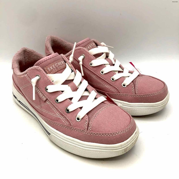 SKECHERS Pink White Sneaker Shoe Size 7 Shoes