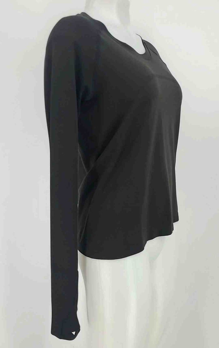 LULULEMON Black Longsleeve Size 10  (M) Activewear Top