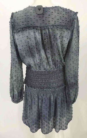 CURRENT AIR Blue Gray Textured Size MEDIUM (M) Dress