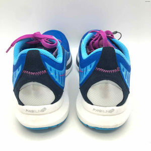 SAUCONY Blue & White Pink Multi Sneaker Shoe Size 8-1/2 Shoes