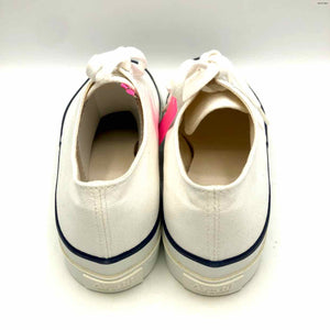 ASAHI White Navy Canvas Made in Japan Sneaker Shoe Size 7 Shoes