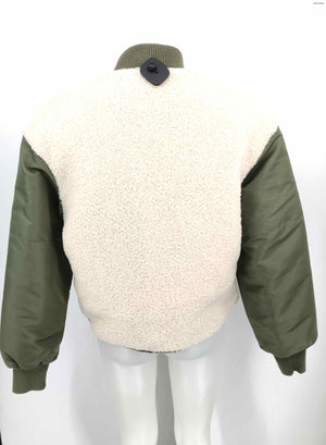 ASTR the Label Cream Olive Bomber Women Size SMALL (S) Jacket