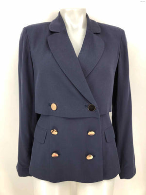 KEEPSAKE Navy Double Breasted Blazer Women Size SMALL (S) Jacket