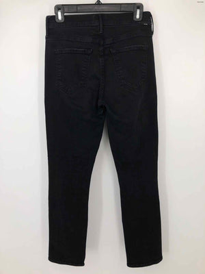 MOTHER Black Denim Mid Rise - Straight Leg Size SMALL (S) Jeans