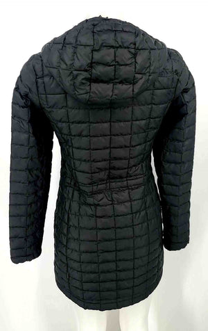 THE NORTH FACE Black Puffer Quilted Zip Up Size X-SMALL Activewear Jacket