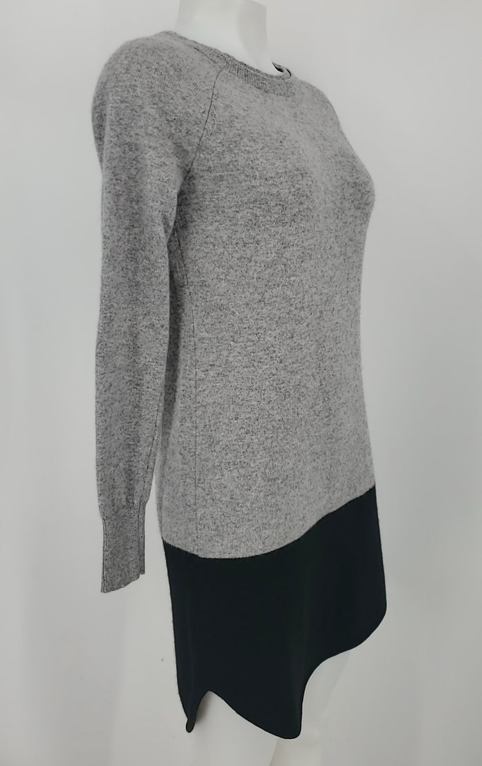 WYATT Gray Black Cashmere Longsleeve Size SMALL (S) Dress